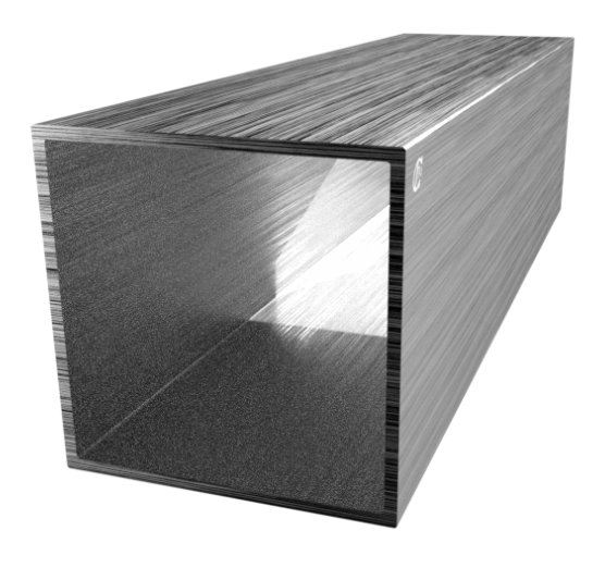 алюминиевый профиль квадрат 55х55х2